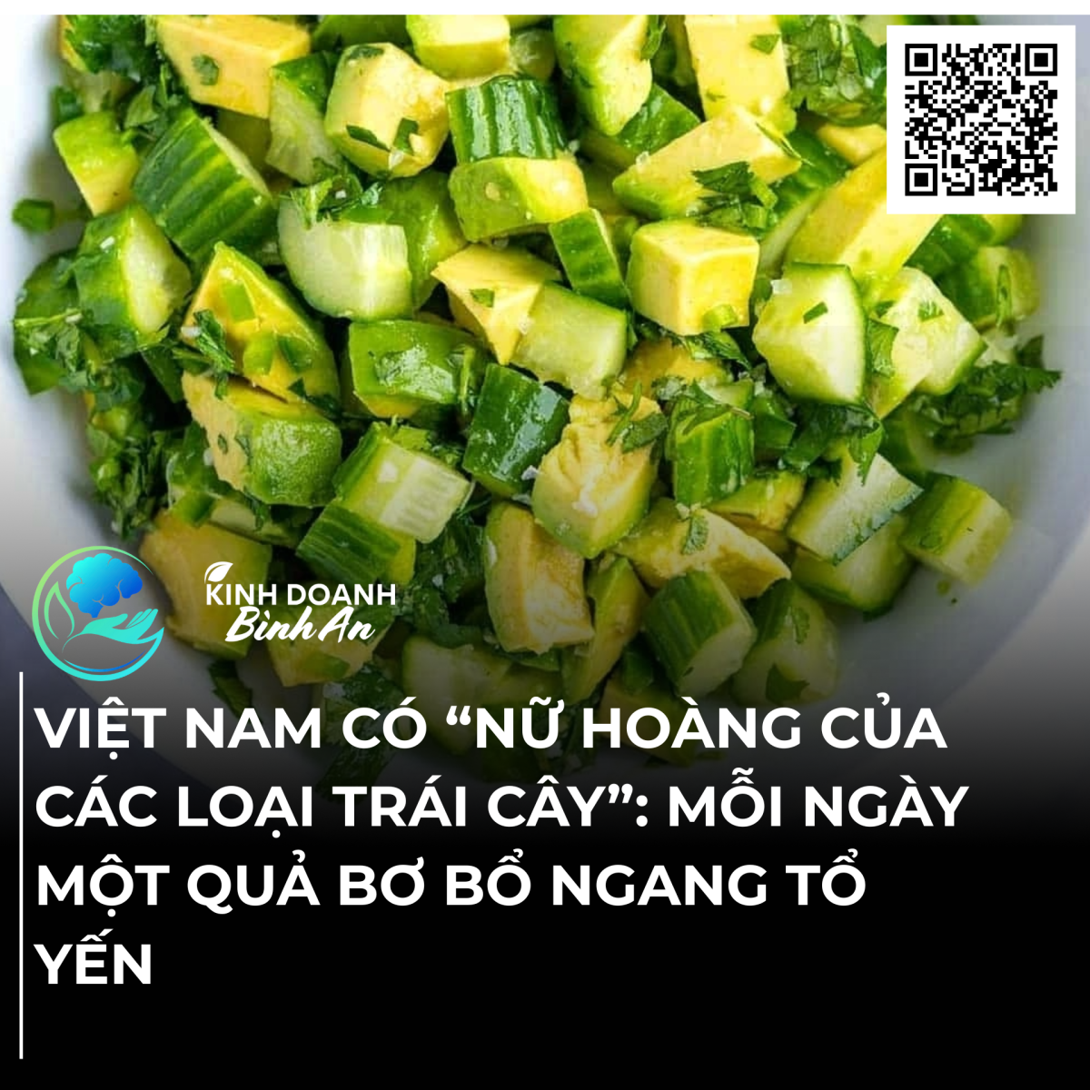 VIỆT NAM CÓ “NỮ HOÀNG CỦA CÁC LOẠI TRÁI CÂY”: MỖI NGÀY MỘT QUẢ BƠ BỔ NGANG TỔ YẾN